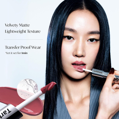 Perfect Twin Lip — Dual-Ended Liquid Lipstick with Velvet Matte Color and Glossy Shine