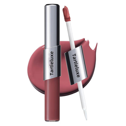 Perfect Twin Lip — Dual-Ended Liquid Lipstick with Velvet Matte Color and Glossy Shine